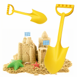 Realprices Kastuvas, smėlio kastuvas paplūdimio smėlio dėžėms, stiprus, didelis, 51 cm
