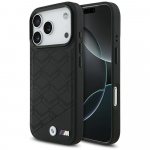 Dėklas BMW M Shape Logo MagSafe skirtas Apple iPhone 17 Pro juodos spalvos