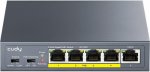 Mar&scaron;rutizatorius 5 prievadų komutatorius CUDY GS105P (Nevaldomas, PoE)