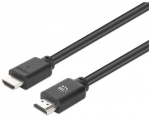 Manhattan 4K60 HDMI 2.0 kabelis 7,5 m 18 Gbit/s juodas