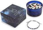Ancient Wisdom Zodiako kristalų žvakė Jaučiui su apyranke &ndash; lapis lazuli, samanų agatas