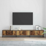 TV staliukas TV vienetai 2 pcs Senovinis medis 240 x 35 x 41 cm