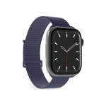 Puro sportinis dirželis Apple Watch 44/45/46/49 mm - tamsiai mėlynas Mėlyna