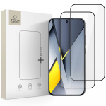 Tech-Protect Glass Fit+ 2-pack skirtas Xiaomi Poco F8 Pro - juodas