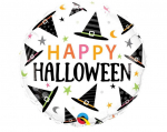 AMSCAN folijos balionas Happy Halloween raganos kepurės