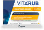 Prancūzija Vitavea VITA&rsquo;RUB čiulpiamosios tabletės gerklei