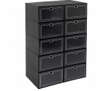 Batų dėžučių rinkinys BoxOrganizer, 10 vnt.