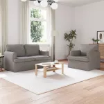 Sofa Sofos komplektas 2 vnt. Tortora audinys