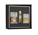 Rinkinys Lattafa Khamrah EDP 100ml + EDP 12ml + Hair Mist 50ml