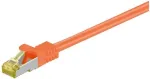Goobay RJ-45 CAT7 1,5 m, 1,5 m, Cat7, S/FTP (S-STP), RJ-45, RJ-45, Oranžinė