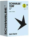 Schwalbe inner tube 12" AV1S 45&deg; 32/40 -203 auto-valve 40mm