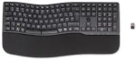 HP 680 Comfort Dual-Mode klaviatūra, Viso dydžio (100%), Belaidė, RF belaidė + Bluetooth, AZERTY, Juoda