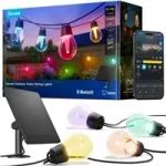 Govee RGBICW sol&aacute;rn&iacute; LED řetěz 8 ž&aacute;rovek
