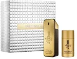 Paco Rabanne rinkinys: 1 Million, tualetinis vanduo, vyrams, 100 ml + 1 Million, dezodorantas lazdele, vyrams, 75 ml