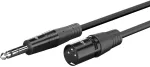 Goobay XLR laidas 6,35 mm jack ki&scaron;tukui, 10 m