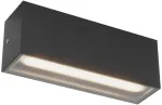 Sieninis &scaron;viestuvas 20W LED sieninis lauko &scaron;viestuvas LIMAS, juodas, 2700/3000K, IP65, DALI, 91230-DALI