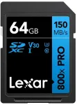 Lexar Professional 800x Pro SDXC 64GB atminties kortelė