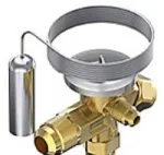 Danfoss Termostatinis i&scaron;siplėtimo vožtuvas, įvadas 3/8", i&scaron;vadas 1/2", kapiliarinis vamzdelis 1,5 m, maks. darbinis slėgis 34,0 bar flare/flare Temperatūra -4&ndash;10 &deg;C