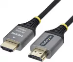 Kabelis StarTech kabelis HDMI HDMI Typu A (Standard) Juodas, Sidabrinė (HDMI2-FLEX-4K60-3M)