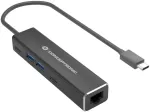 Conceptronic ABBY13B Gigabit Ethernet USB 3.2 Gen 1 adapteris su USB &scaron;akotuvu, GbE, USB-A x 2, USB-C x 2, laidinis, USB 3.2 Gen 1 (3.1 Gen 1) Type-C, 10,100,1000 Mbit/s, IEEE 802.1Q, IEEE 802.1p, IEEE 802.3, IEEE 802.3ab, IEEE 802.3az, IEEE 802.3u, p ...