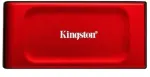 Kietasis diskas KINGSTON XS1000R 1TB SSD ki&scaron;eninio dydžio USB 3.2 Gen 2 i&scaron;orinis kietojo būvio diskas raudonas