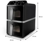 Philips 4000 serijos NA461/00 Ovi dviejų krep&scaron;elių orkaitė, 4000 serija
