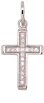 Diamond Sky Jewelry Sidabrinis kryželis su cirkoniais &bdquo;Sacred Cross IX&ldquo;