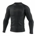Extreme Hobby Termoaktyvūs mar&scaron;kinėliai Mma Bjj juodi Trace 2xl
