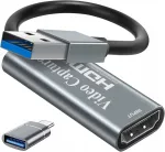 Vaizdo plok&scaron;tė Esperanza Hdmi vaizdo įra&scaron;ymo plok&scaron;tė, grabberis, usb 3.0 c įra&scaron;ymo įrenginys