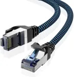 Cat8 Ethernet kabelis, 7.5 m, S/ftp, 40 Gbps, 2000 Mhz