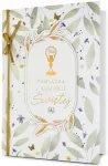 Atminimo komunijos atvirukas su linkėjimais, eleganti&scaron;kas atvirukas Atminimas H3316