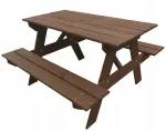 Pikniko stalas vaikams 100 cm S02 Rosander