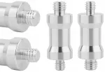 Objektyvas Megara adapteris, įvorė, redukcija 1/4" į M8 aliumininė, skirta 32 mm trikojui