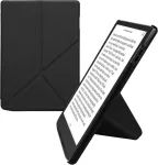 Kwmobile dėklas, suderinamas su Pocketbook Inkpad 4 / Color 3 / Color 2 / Vivlio Inkpad 4 / Inkpad Color 3 &ndash; dirbtinės odos dėklas &ndash; elektroninės skaityklės apsauginis dėklas &ndash; juodas vir&scaron;elis
