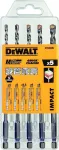 Dewalt daugiafunkciniai grąžtai, 5 vnt. rinkinys Dt60099-qz