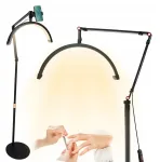 Bedee half moon led grindinė lempa blakstienoms, tinkama veidui