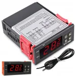 Termostatas Stc-1000 siurbliams &scaron;ildytuvams inkubatoriams perykloms akvariumams 230v + zondas