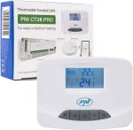Belaidis termostato blokas PNI CT28 PRO, su WiFi, internetiniu grindinio &scaron;ildymo valdymu susiejant su PNI CT28 valdymo moduliu su 8 zonomis