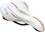 Selle Montegrappa dviračio balnelis, miesto balnelis, mtb balnelis, odinis, moteri&scaron;kas, vyri&scaron;kas, xc 1370 argo baltos spalvos, skirtas dviračiams, miesto dviračiams, kalnų dviračiams, trekking dviračiams, pagamintas Italijoje