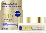 Nivea Q10 Anti-Wrinkle Collagen Expert Day and Night Face Kreminis 50ml
