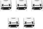 Kompiuterio kolonėlės Ototec 5x micro-usb įkrovimo prievado jungties modulis, suderinamas su jbl charge 3 bluetooth garsiakalbiu, atsarginis lizdas, dc lizdas, litavimas