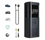 Ne&scaron;iojamas automobilinis siurblys Vc-027 12v 6000mah, power bank