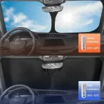 Apsauga nuo saulės priekinis stiklas, suderinamas su mercedes-benz vito 2014-2024, automobilio priekinio stiklo apsauga nuo saulės patalpose, sulankstomas skėtis nuo saulės uv apsauga atspindinti apsauga nuo dulkių apsauga nuo saulės