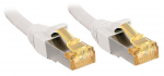 Tinklo Kabelis - LINDY RJ45 S/FTP LSZH Tinklo Kabelis, Cat.6A Jungtis, Cat.7 Raw, 0,5 m, Baltas
