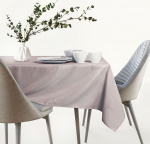 Rožinės pudros staltiesė 140x350 cm AmeliaHome EMPIRE