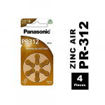 Panasonic Batteries Panasonic 10x1 PR 312 H&ouml;rgeraete Zellen Zinc Air 6er Rad - Baterija - 1.4 V