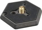 Priedas - Manfrotto &scaron;e&scaron;iakampė plok&scaron;tė 3/8" srieginiu jungtimi
