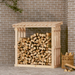 Stovas malkoms, 108x64,5x109cm, pu&scaron;ies medienos masyvas