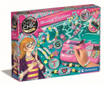 Karoliukų rinkinys papuo&scaron;alams kurti Clementoni Crazy Chic Letter Jewelery Studio