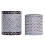 Kau&scaron;o rinkinys DKD Home Decor Mėlyna Medžio (31,5 x 23 x 35,3 cm)